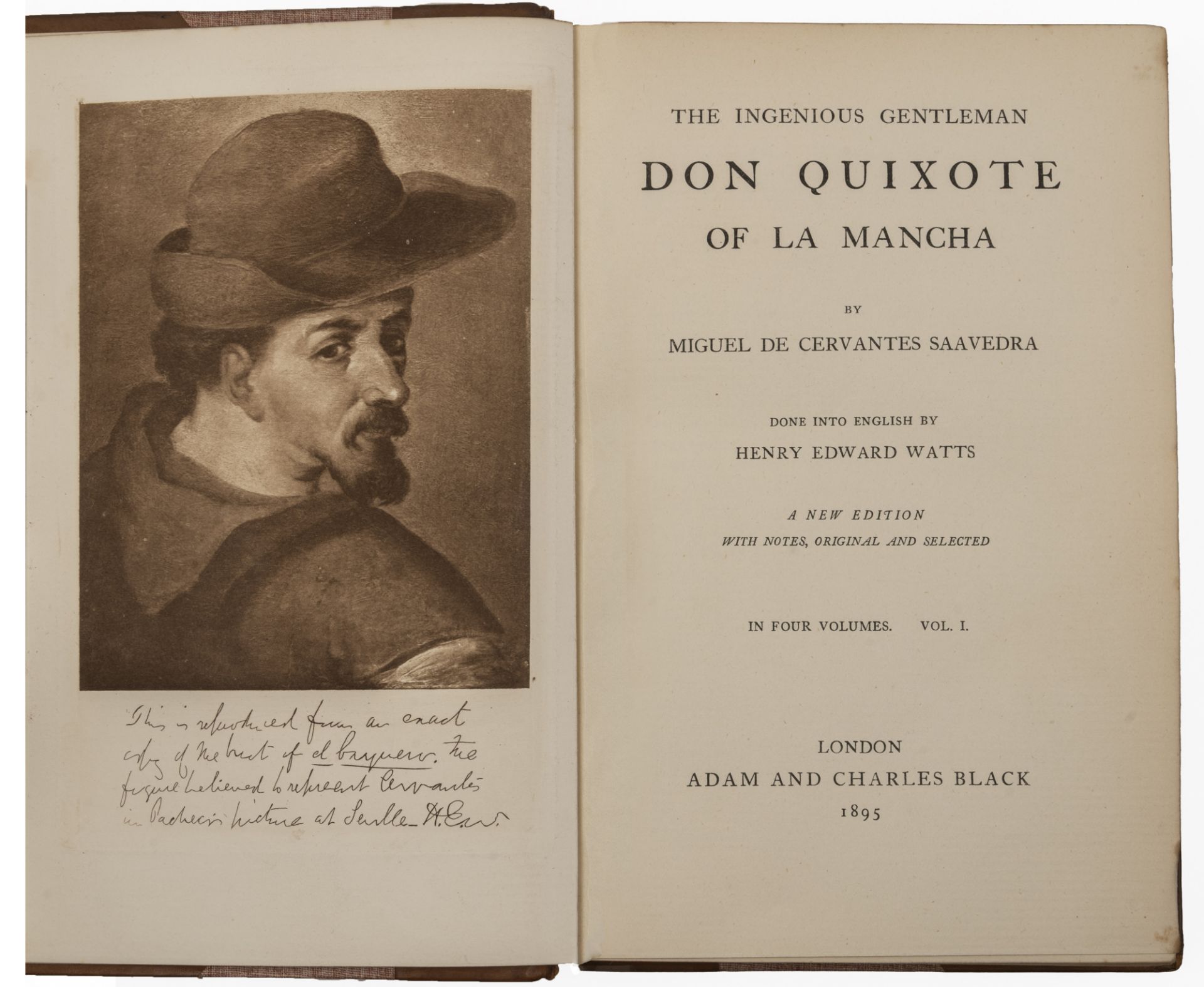 Cervantes (Miguel de Saavedra). 'The Ingenious Gentleman Don Quixote of La Mancha'. H.E. Watts ( - Bild 3 aus 5