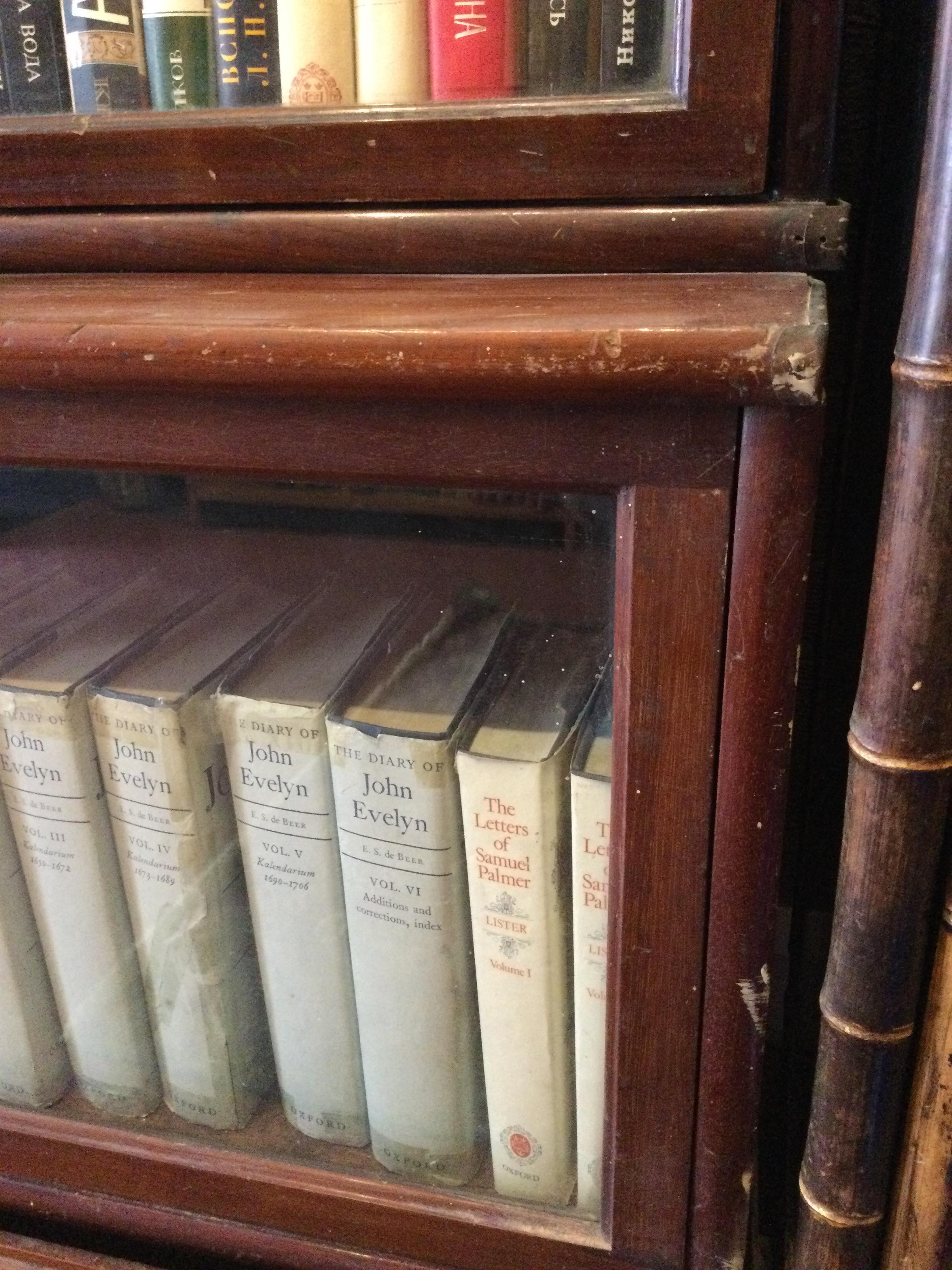 Two mahogany Globe Wernicke bookcases, a six section 87cm wide 37cm deep 218cm high and a four - Image 22 of 28