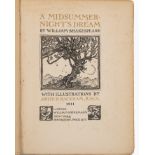 A collection of eight illustrated books inc. Arthur Rackham's 'Book of Pictures', 'A Midsummer-