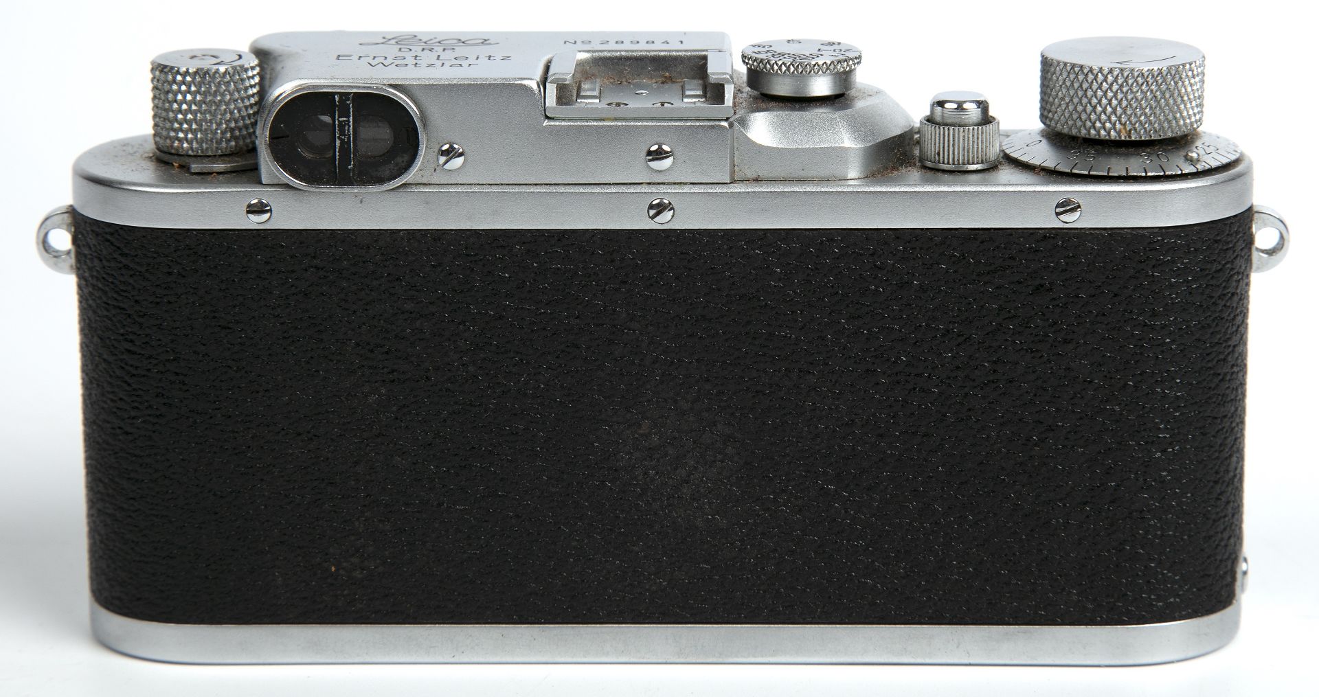 A Leica IIIb Rangefinder Camera, serial number 289841 with a Summar f=5cm no 468851 lens. - Bild 4 aus 5