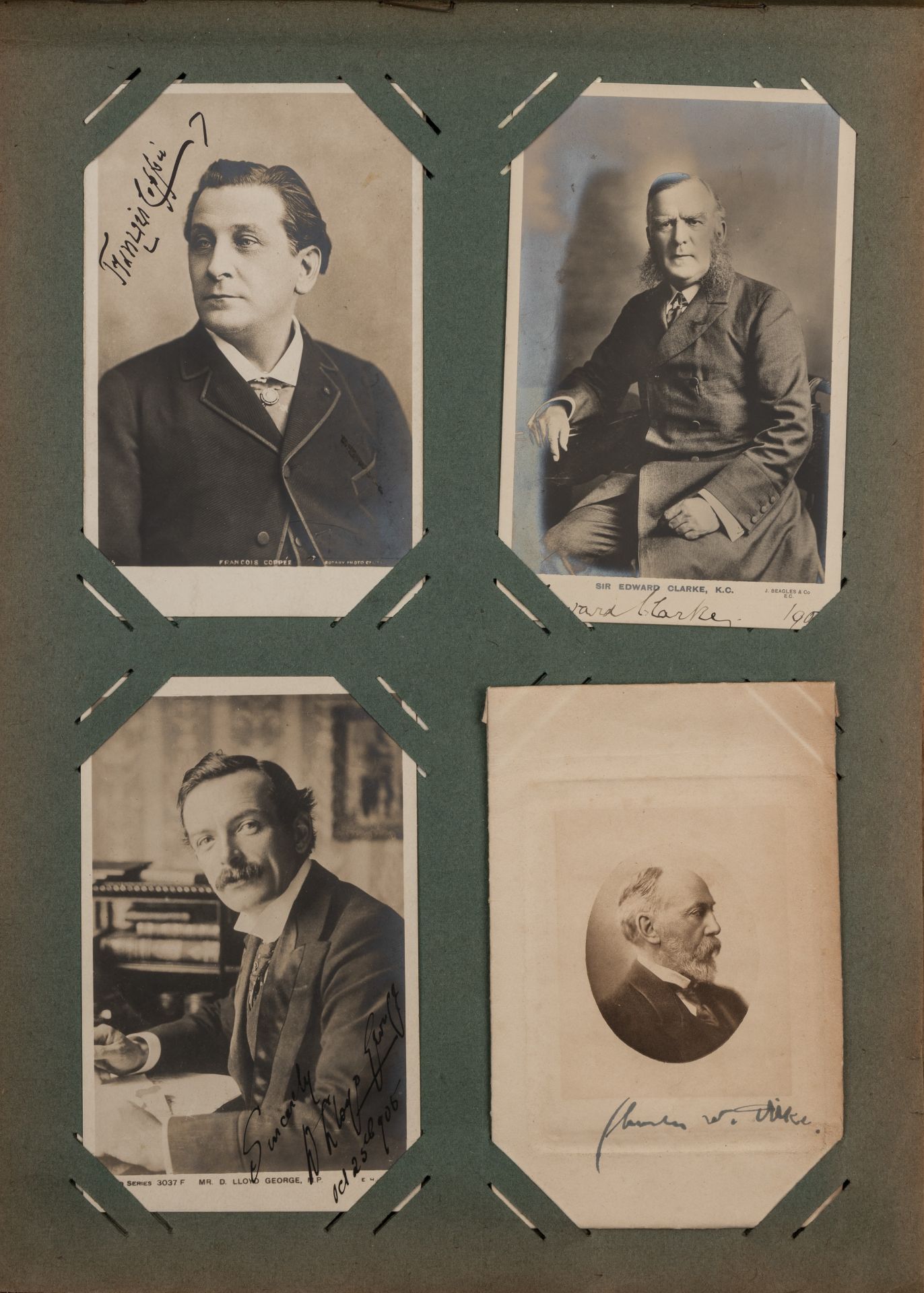 Autographed Photographs, c.50 in an album. Early 20th century Politicians, Aristocracy, Literary - Image 7 of 11