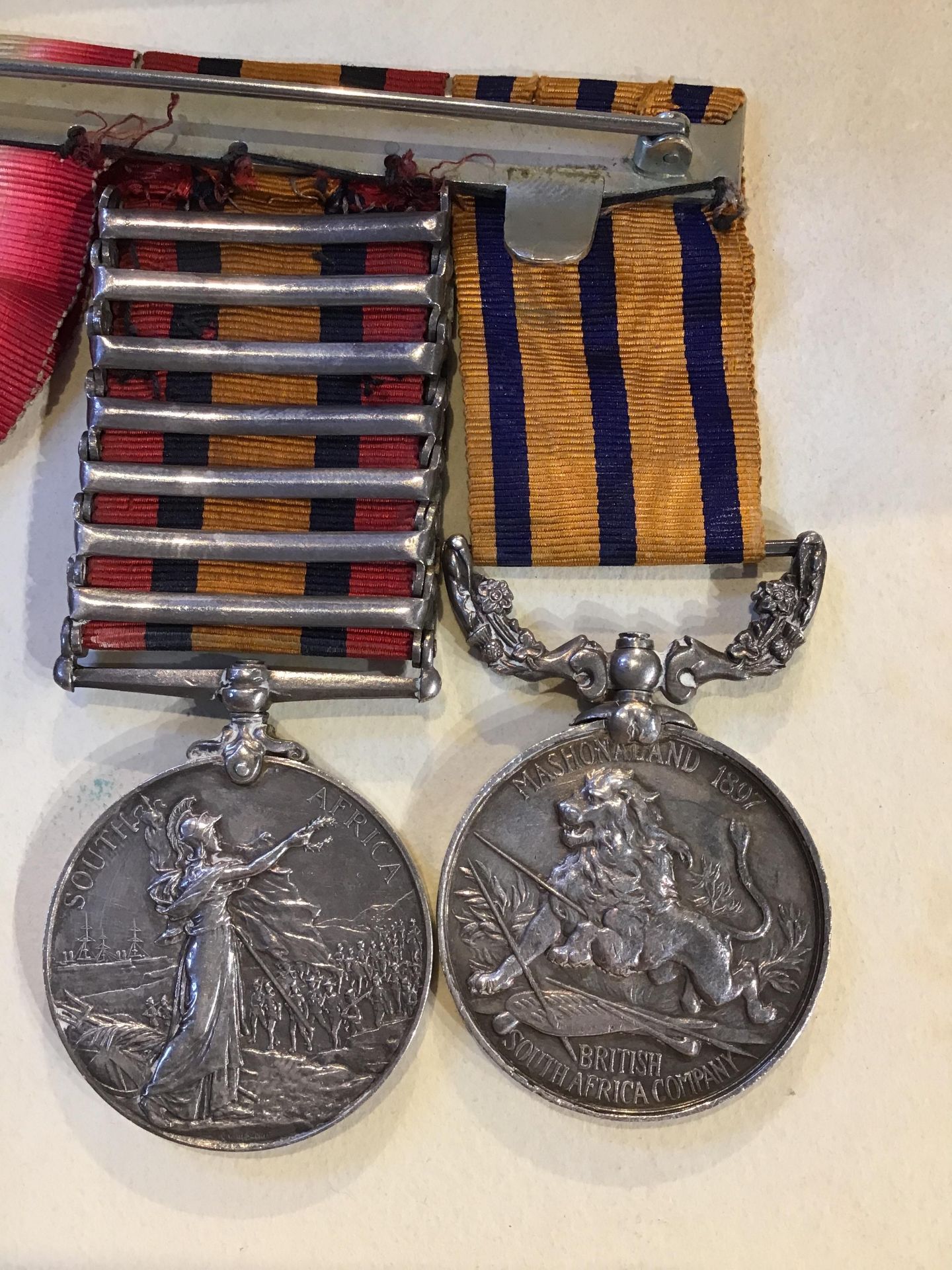 A group of WWI campaign medals awarded to 107158 W.O.CL.2.J.CARGILL to include the 1914-15 star - Bild 7 aus 18