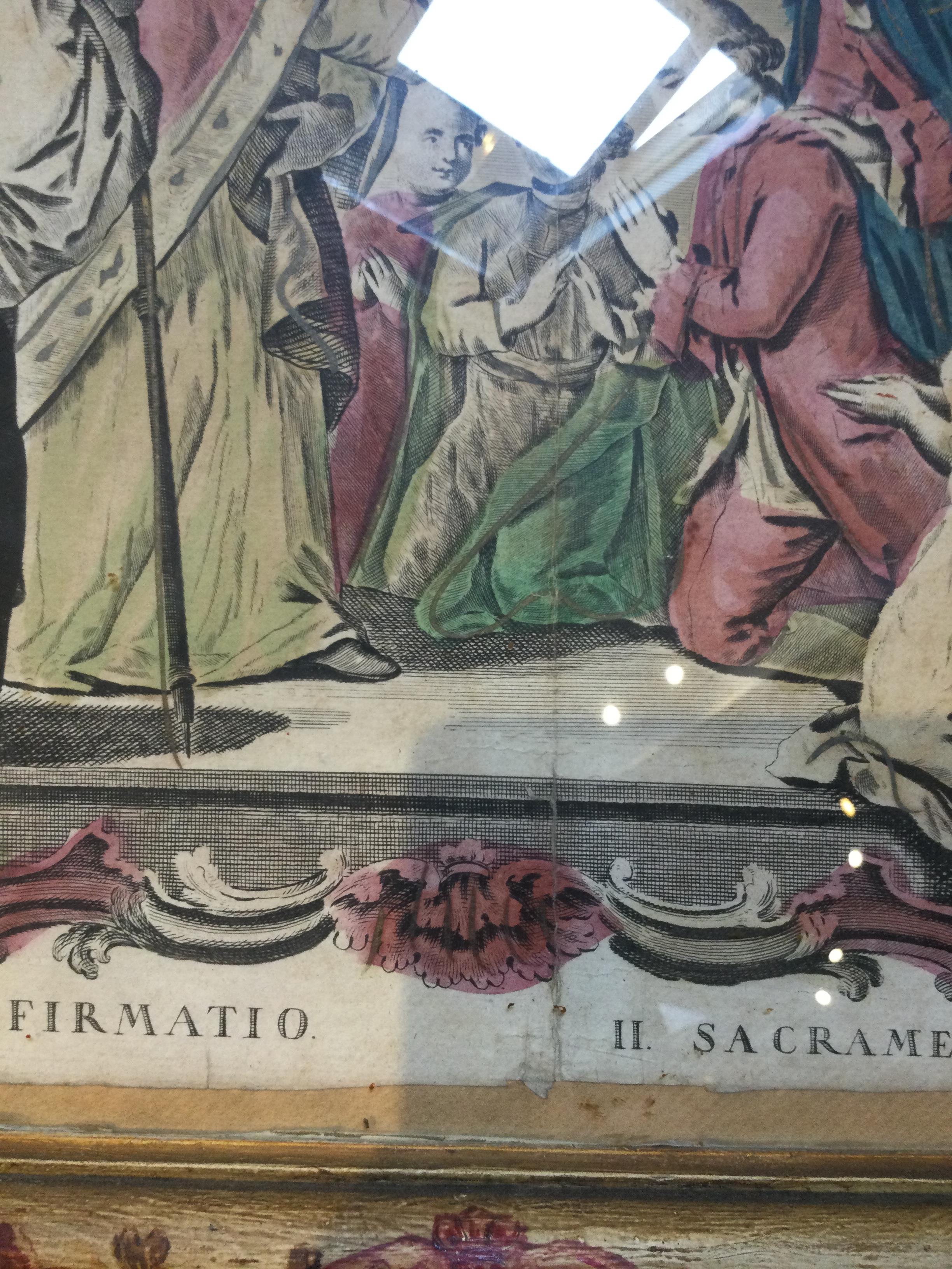 Giovanni Volpato (1733-1803) A set of eight hand coloured engravings 40cm x 50cm II Sacramentum - Image 25 of 47