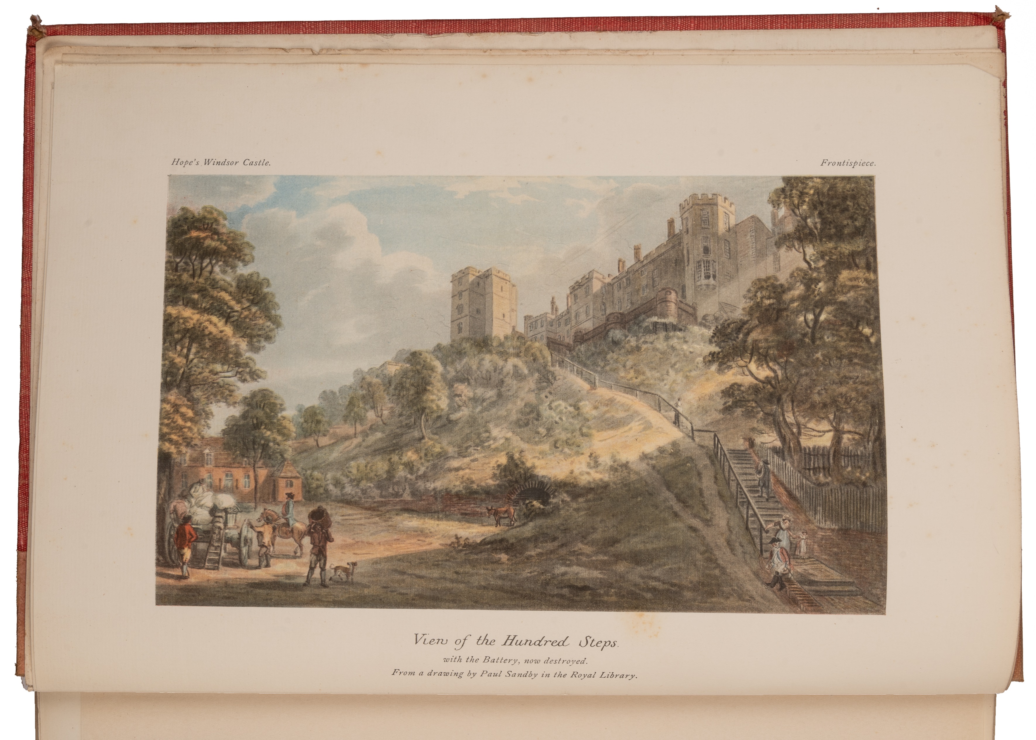 St John Hope (W.H.) 'Windsor Castle, An Architectural History' Country Life, London 1913. 2 vols. - Image 8 of 9