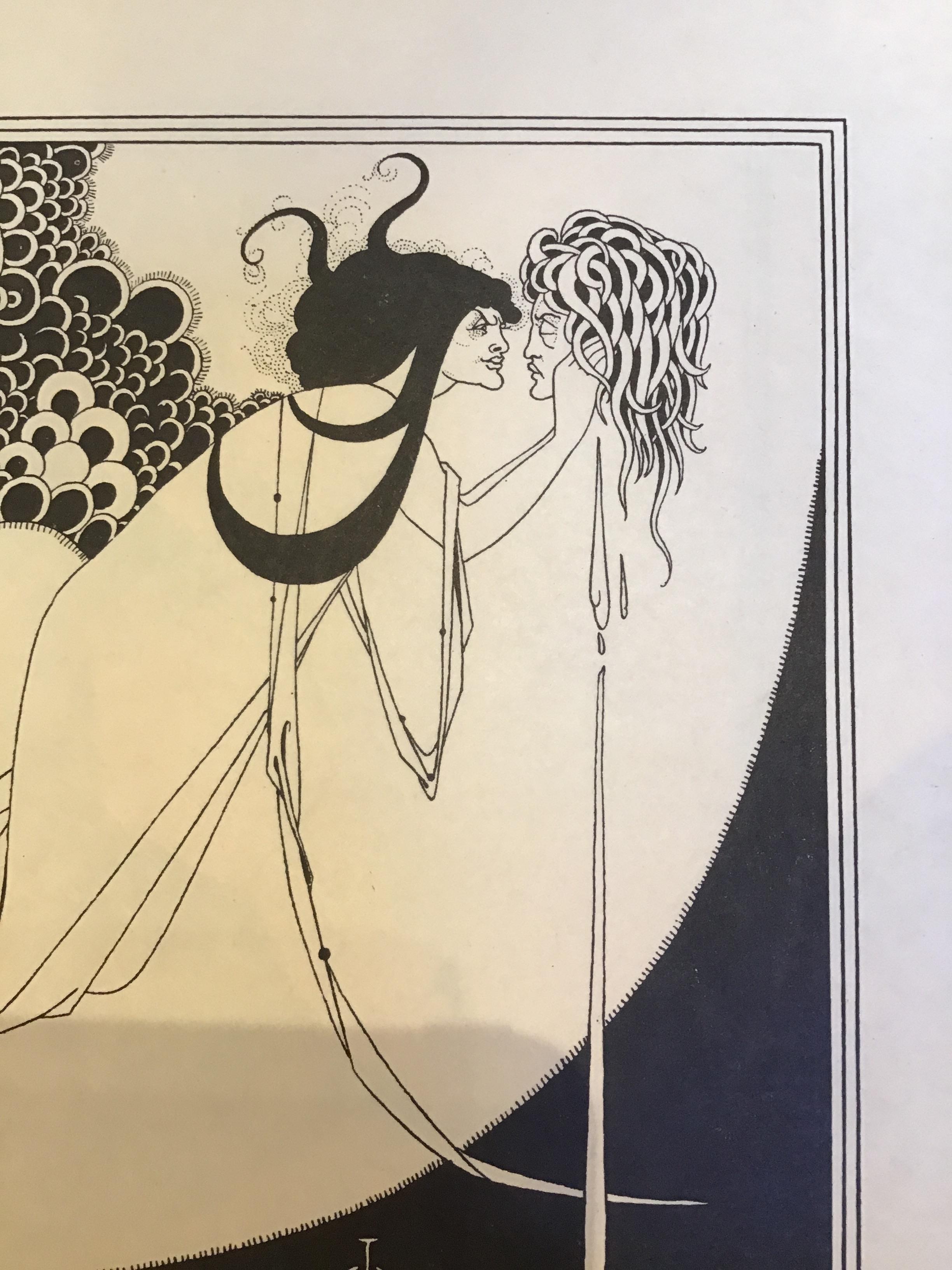 Beardsley (Aubrey) Illustrator 'A Portfolio of Aubrey Beardsley's Drawings Illustrating 'Salome' - Image 13 of 14