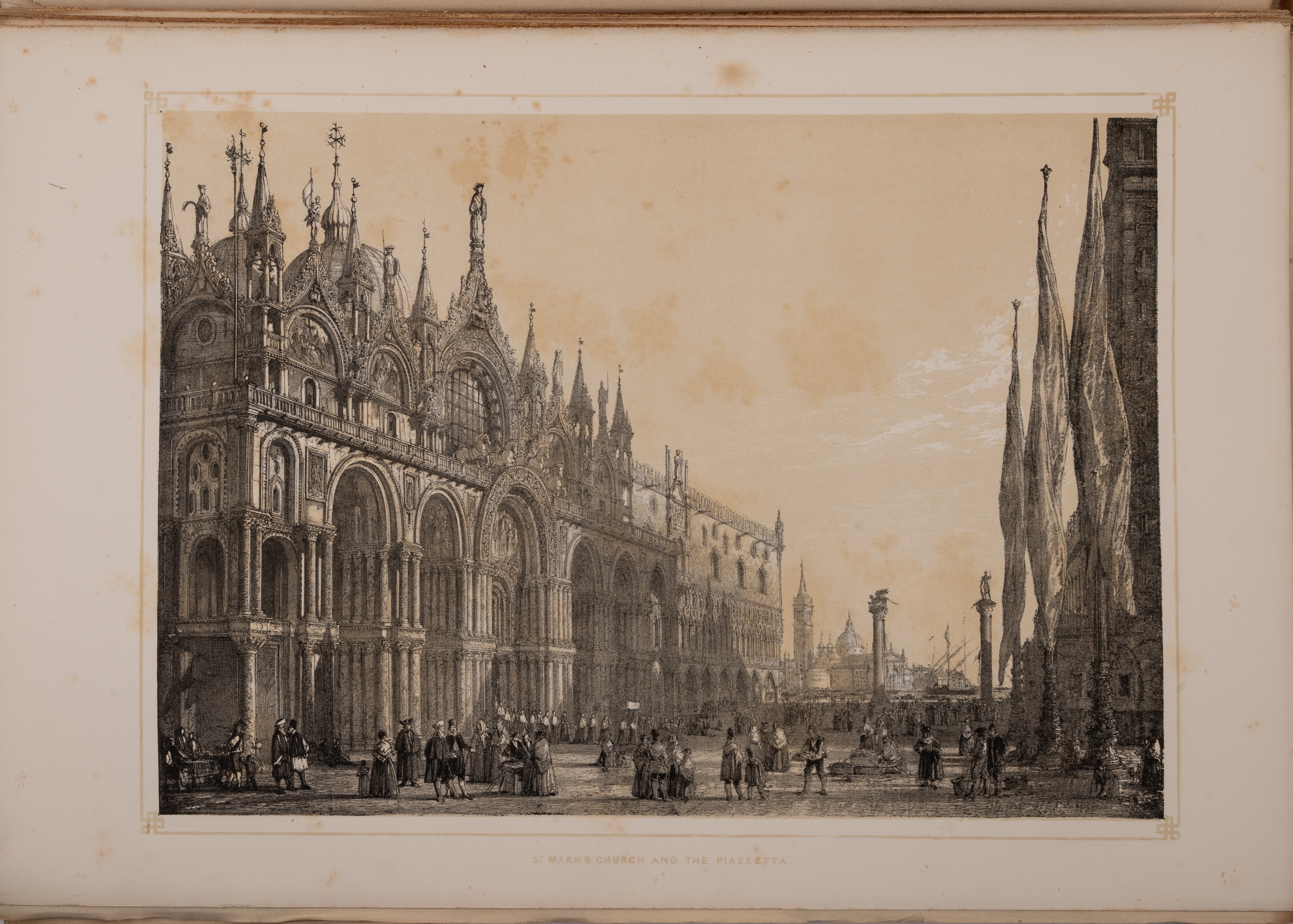 Nash (John) Lithography after Lake Price (William Henry). 'Interiors and Exteriors in Venice'. T - Image 2 of 3