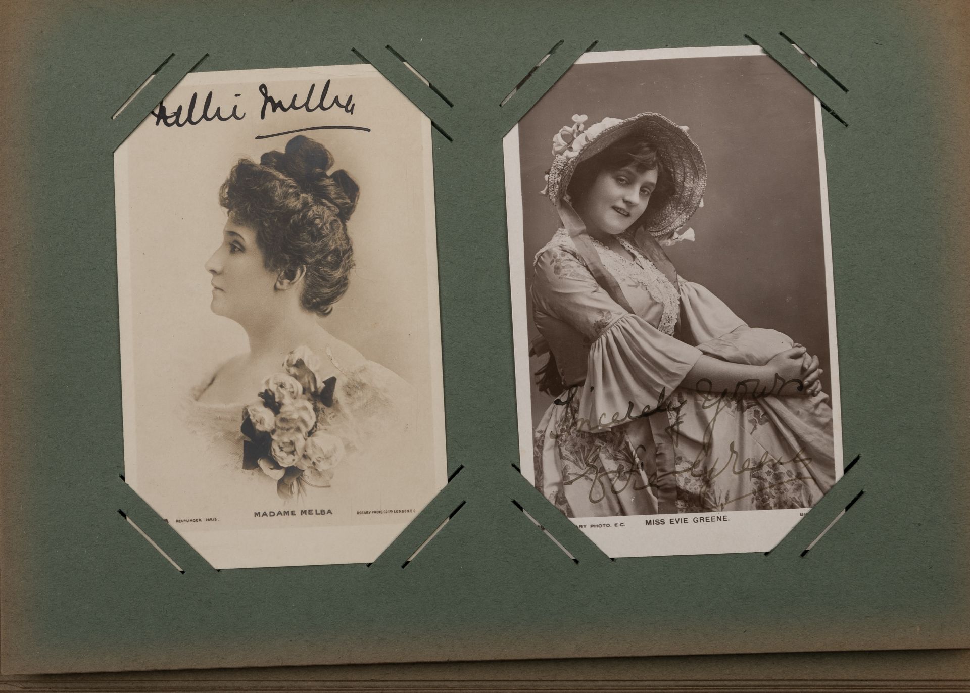 Autographed Photographs:- c.120 in an album early 20th century Actors, Musicians, authors - Bild 16 aus 16