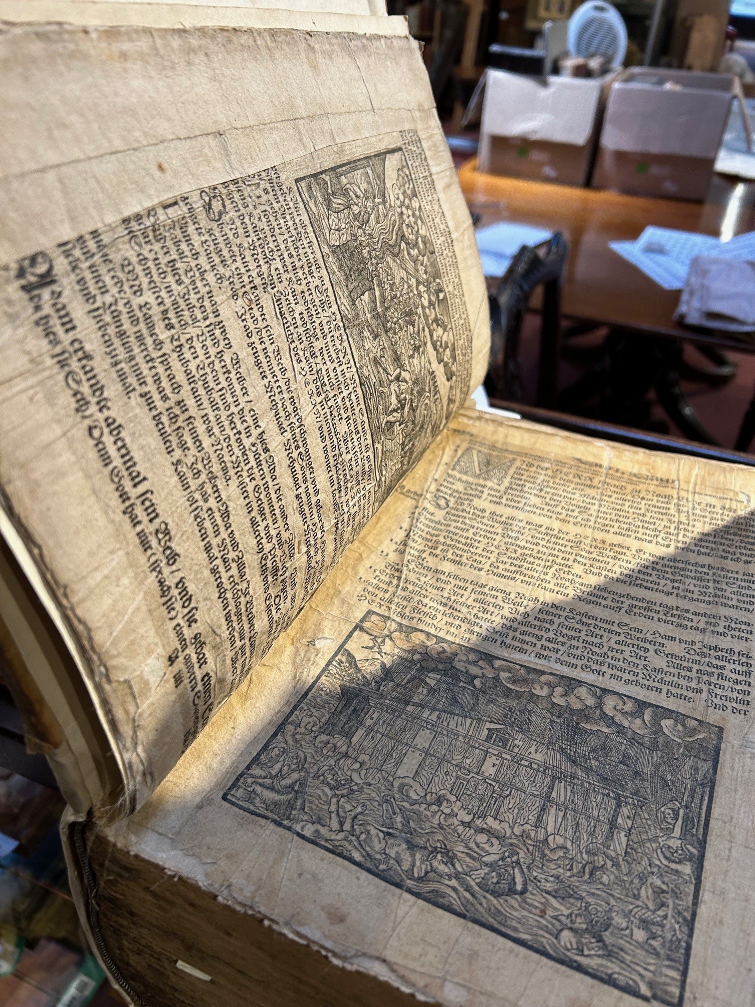 A 16th century German Bible translated by Martin Luther, Wittenberg, John Krafft 1590. Old Testament - Bild 9 aus 9