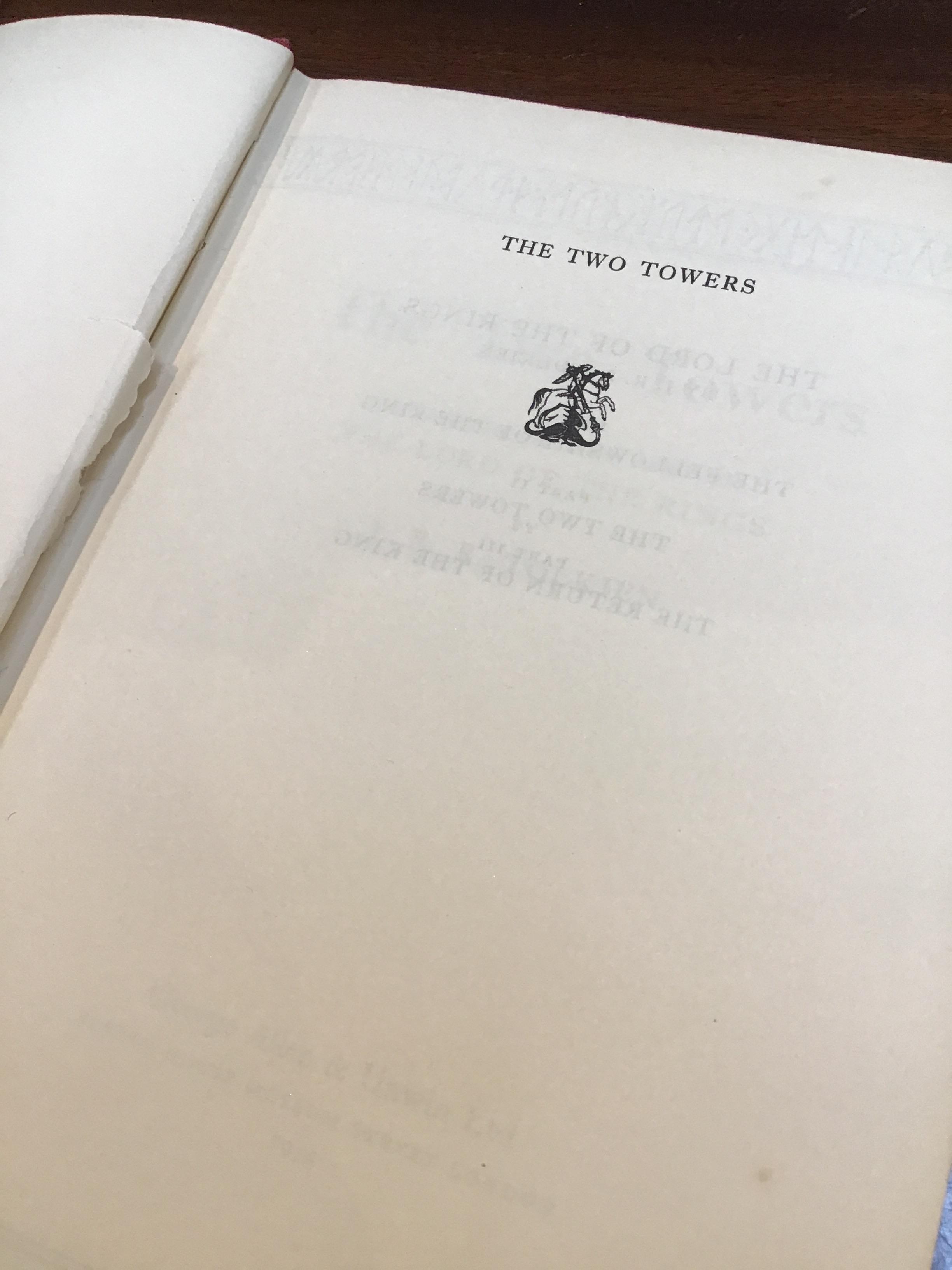 Tolkien (J.R.R.) 'The Two Towers' and 'The Return of the King'. 1st Eds. first state. 1954/1955. - Image 16 of 19