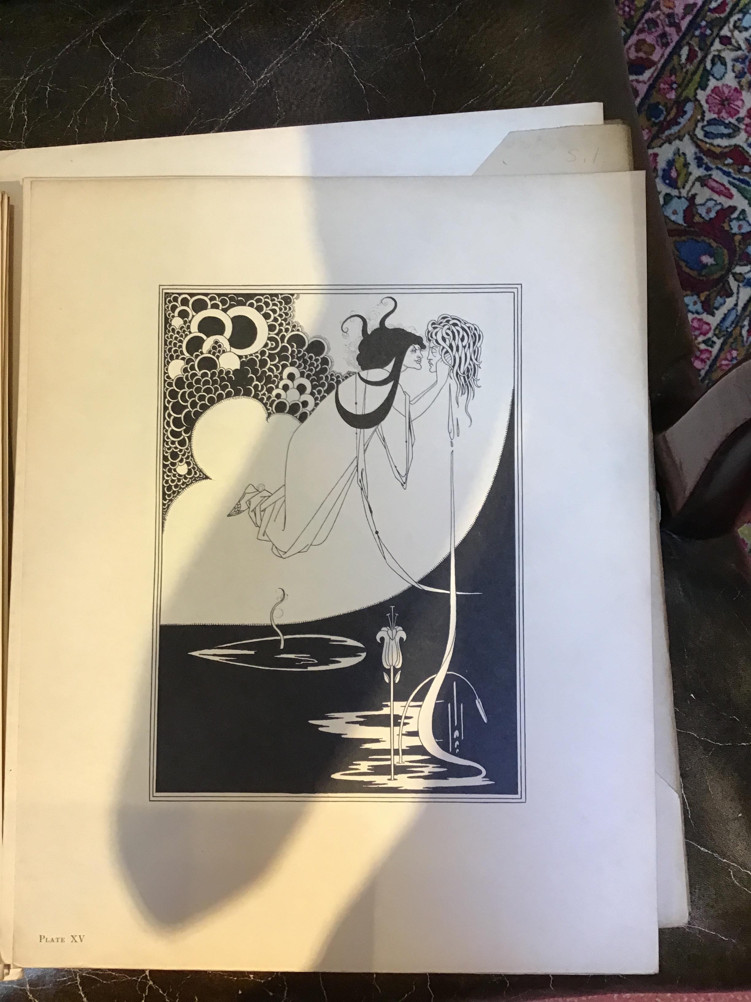 Beardsley (Aubrey) Illustrator 'A Portfolio of Aubrey Beardsley's Drawings Illustrating 'Salome' - Bild 12 aus 14