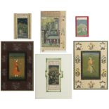 A collection of twelve 19th/ early 20th century Indian miniature paintings
