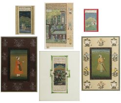 A collection of twelve 19th/ early 20th century Indian miniature paintings