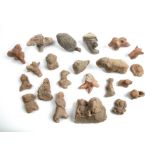 A collection of ancient Indian terracotta animal figures and fragments Provenance A private estate