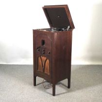 An early 20th century Marconi radiogram, 106cm high
