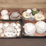 A collection of decorative china, to include a part dinner service The Chinese porcelain is modern