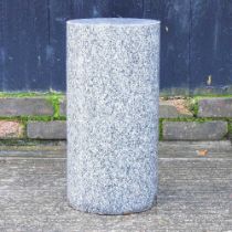 A granite column, 46cm high