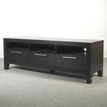 A modern low sideboard with three drawers 174w x 51d x 60h cm