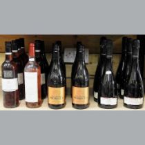 A collection of rose and sparkling wine, to include a bottle of Dedham Vale rose, five bottles of