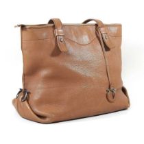 A Salvatore Ferragamo tan leather ladies handbag 40 x 30cm