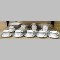 A Royal Crown Derby Fifth Avenue tea and dinner service, together with a Royal Crown Derby Pinxton