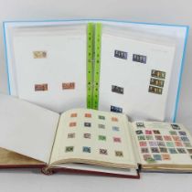 A collection of 19th century and later stamps and albums