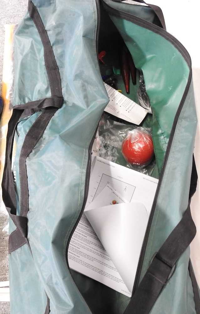 A Longworth wooden croquet set, in a bag - Image 6 of 6