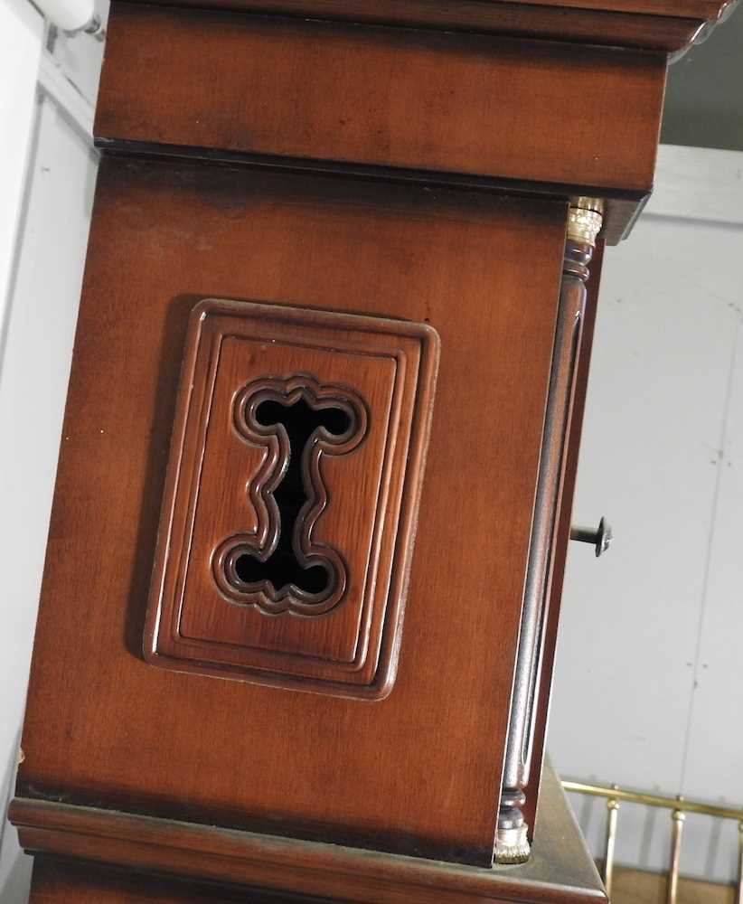 A 20th century longcase clock, 208cm high Overall condition is dirty, with signs of use. No - Image 5 of 7