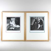 A Popperfoto Collection limited edition photograph of Jayne Mansfield, printed from the original