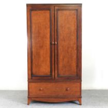 A Laura Ashley Broughton double wardrobe, with drawer below 108w x 66d x 199h cm