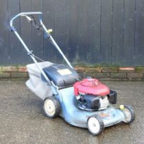 A Honda petrol lawnmower