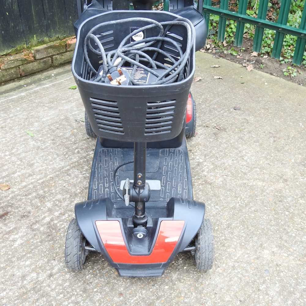 A Roma Denver red mobility scooter, with charger - Image 6 of 7