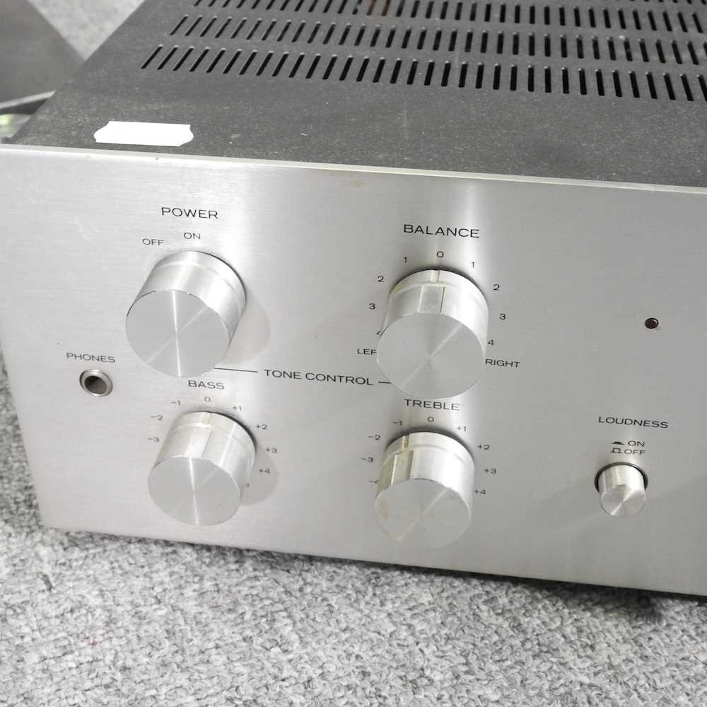 A Trio record turntable and amplifier, together with a Nad receiver - Image 4 of 11