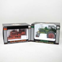 A Speccast 1/16 scale model of an Allis-Chalmers H-3 Crawler with blade, boxed, together with a