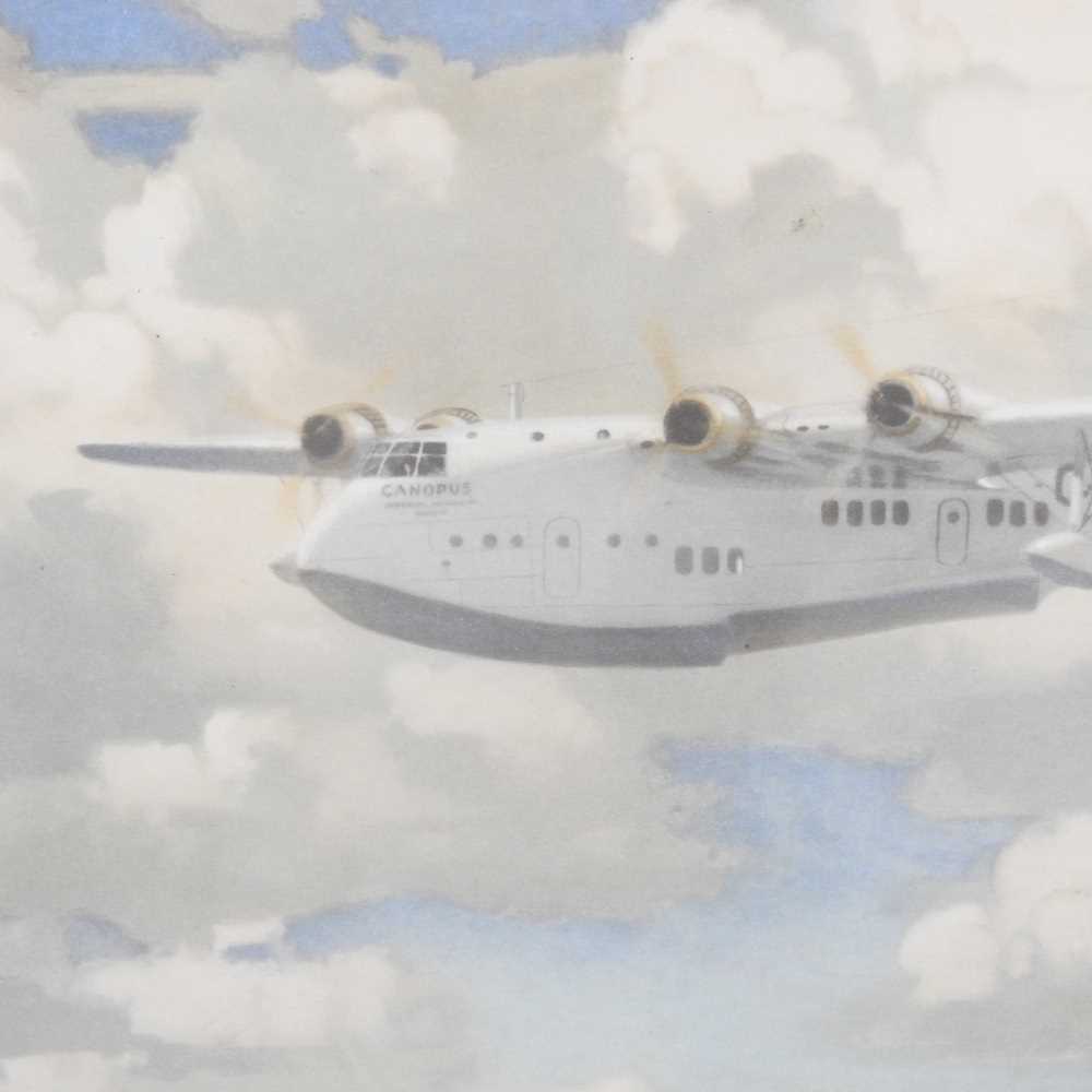 Norman Wilkinson, 1878-1971, Canopus, printed by Harrison & Son, London, signed by the artist in - Image 6 of 7