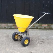 A garden spreader