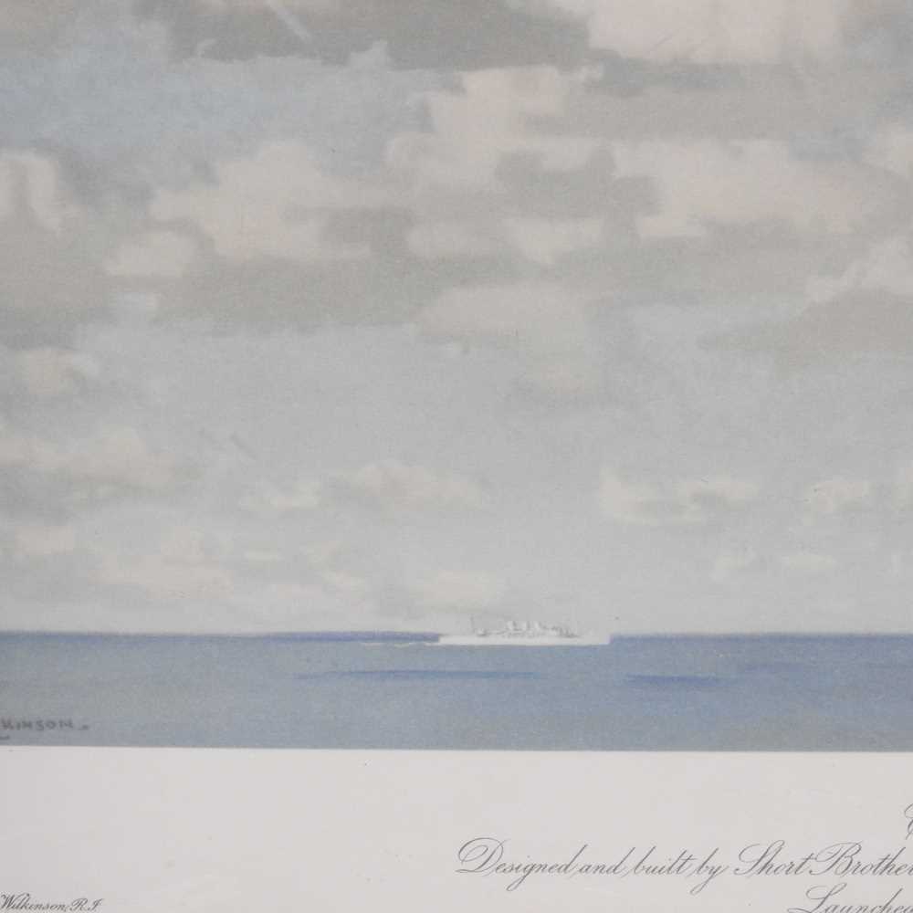 Norman Wilkinson, 1878-1971, Canopus, printed by Harrison & Son, London, signed by the artist in - Image 7 of 7