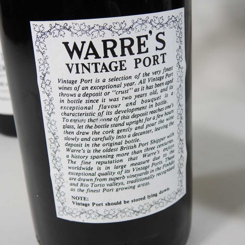 Six bottles of Warre's 1985 vintage port, bottled in 1987, each 75cl, boxed (6) Overall condition - Image 5 of 6