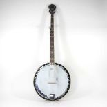 An Oscar Schmidt banjo, 98cm long