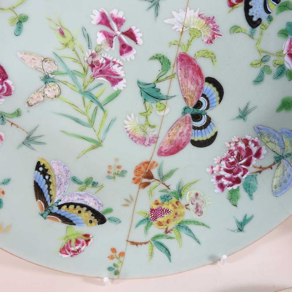 A collection of 19th century Chinese Canton porcelain plates, cloisonne and oriental vases - Image 4 of 8