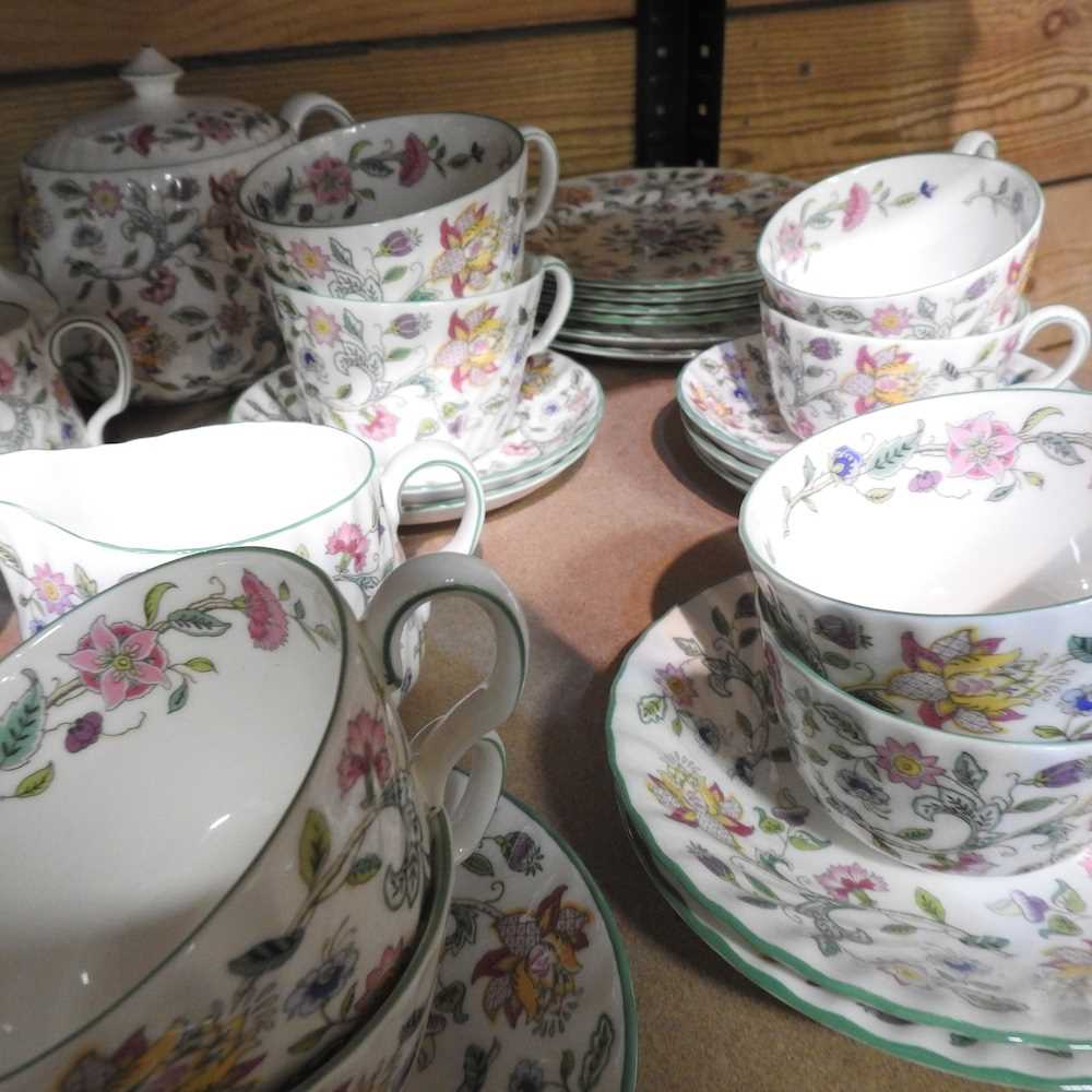 A Minton Haddon Hall part tea service, together with a Wedgwood Campion pattern part service Overall - Image 3 of 4