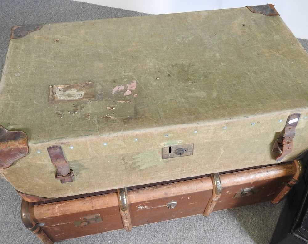 A tin trunk and three others (4) - Image 2 of 7