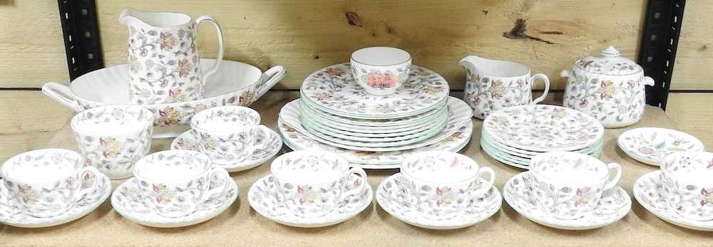 A Minton Haddon Hall pattern part tea and dinner service - Image 3 of 5