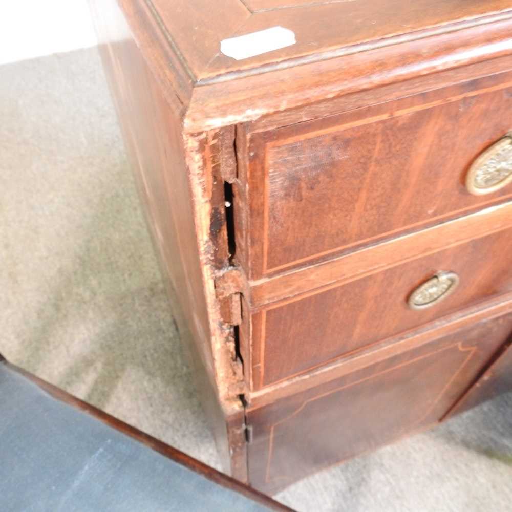 A 19th century mahogany chest, together with a near pair of 19th century side chairs and a Victorian - Image 5 of 9