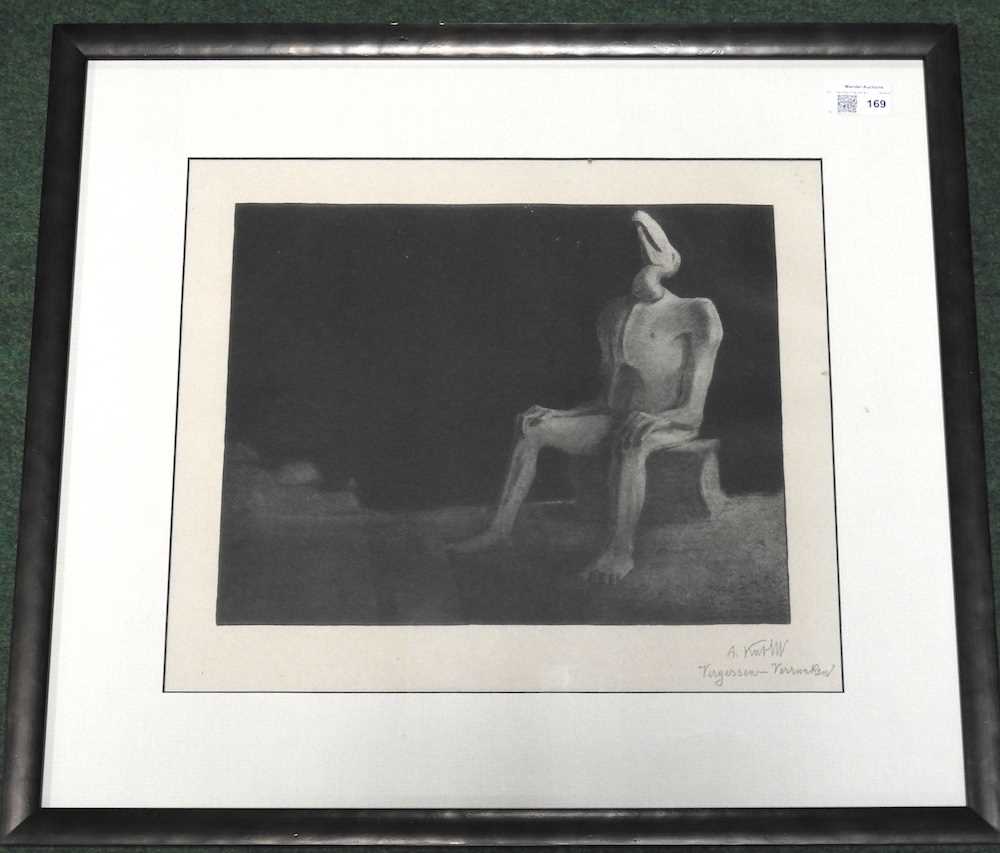 Alfred Kubin, 1877-1959, Vergessen-Versunken, limited edition print, signed and titled in pencil - Image 4 of 6