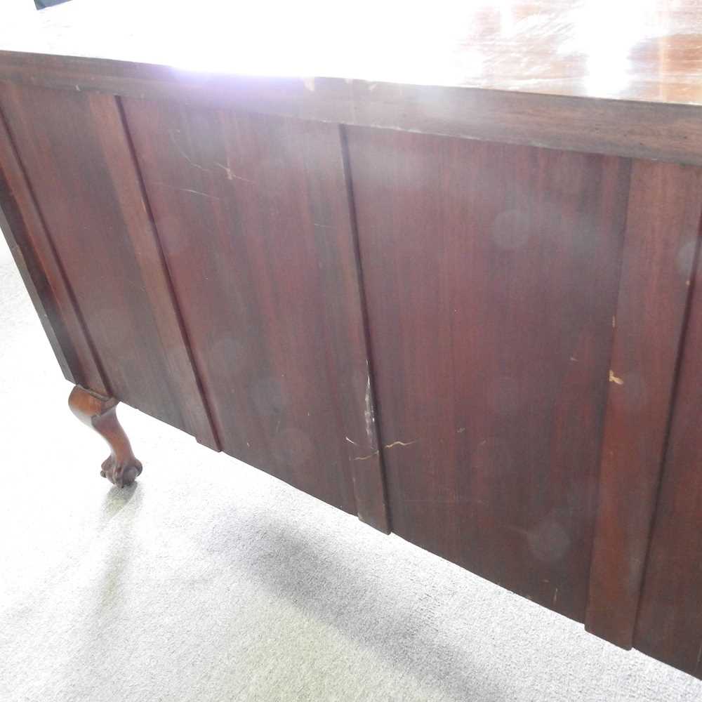An early 20th century mahogany sideboard, on claw and ball feet 150cm wide - Image 2 of 5