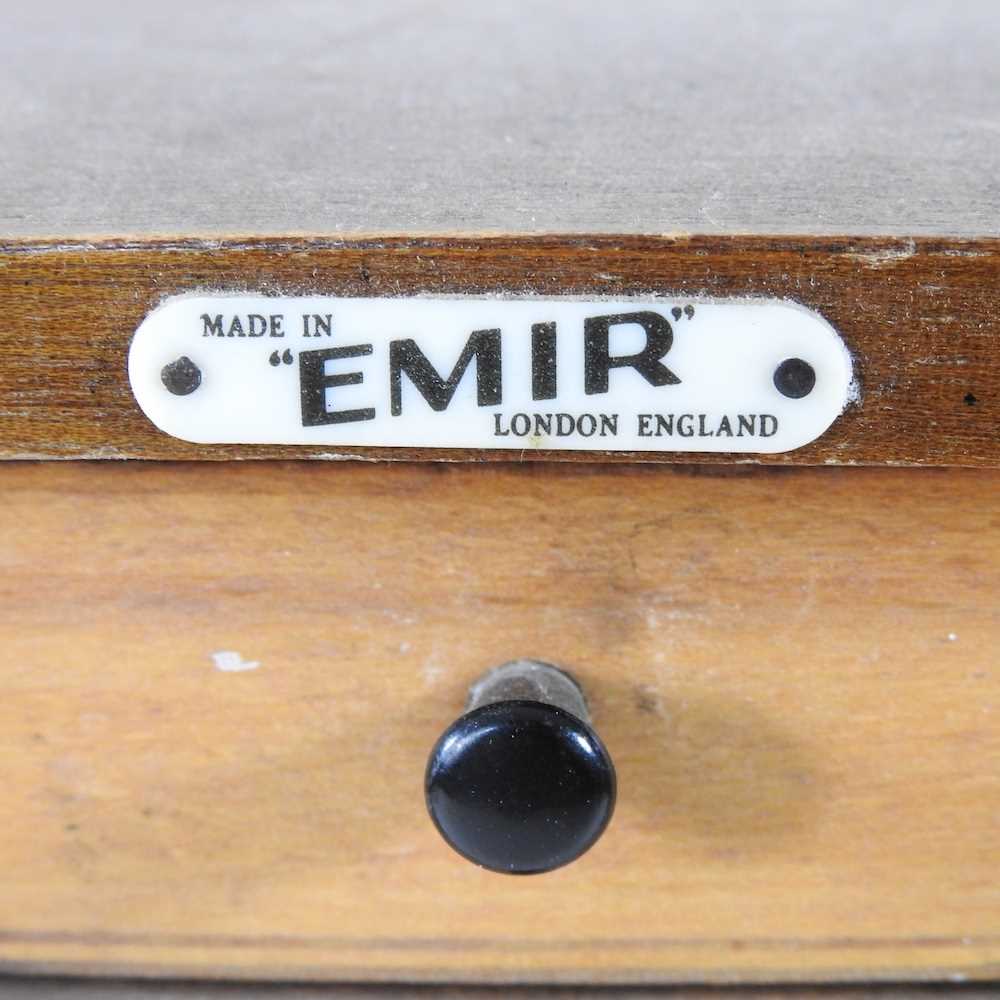 An early 20th century collector's chest, containing twenty four short drawers, label for Emir 35w - Image 3 of 8