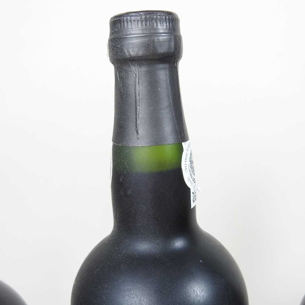 A bottle of Ramos Pinto ten year aged port, 75cl, together with three bottles of various port and - Image 3 of 5