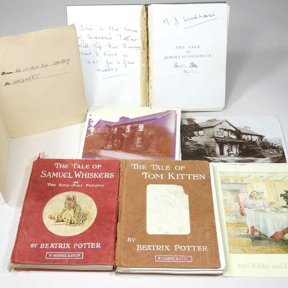 Beatrix Potter, The Tale of Jemima Puddle-Duck, published by Frederick Warne & Co. Ltd, signed