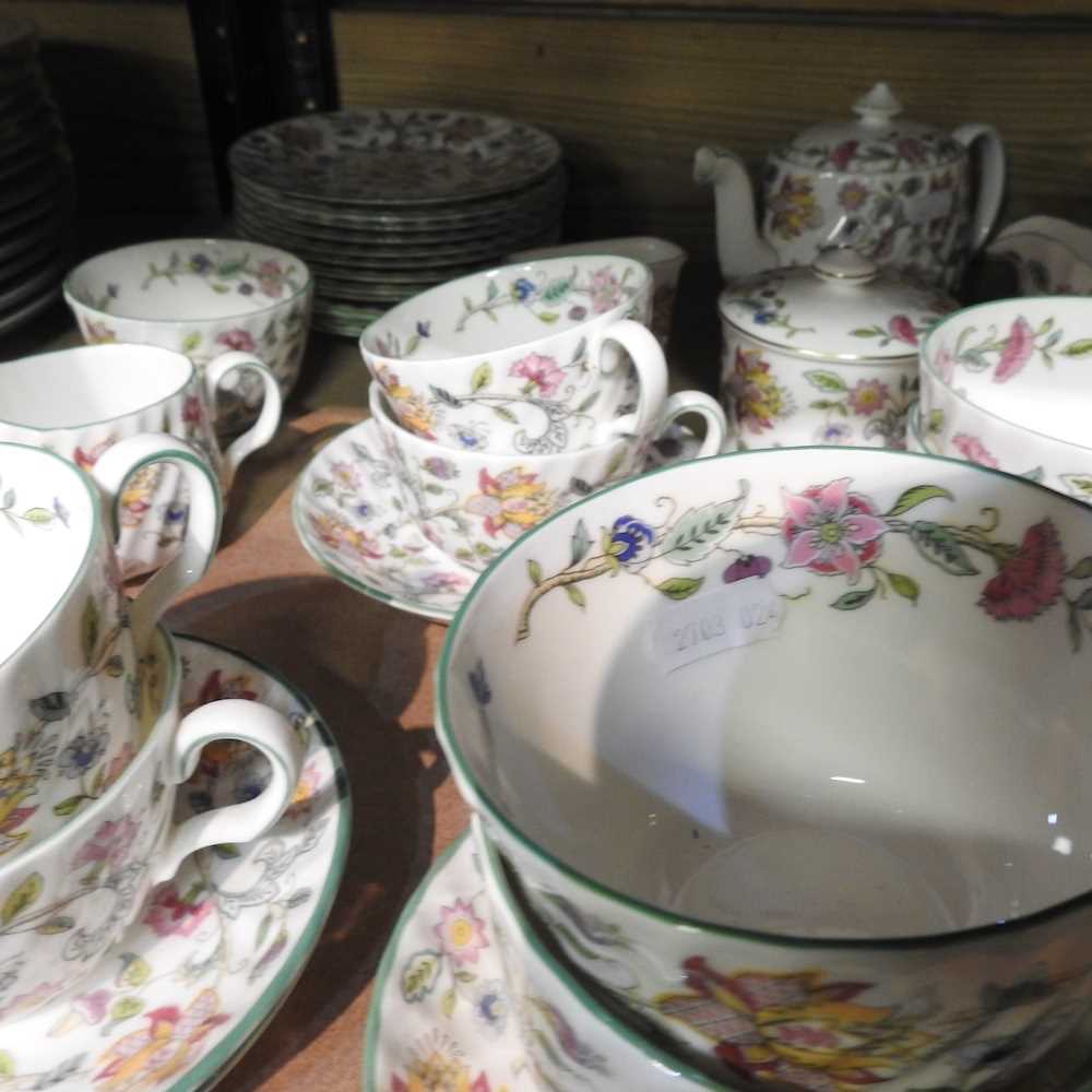 A Minton Haddon Hall part tea service, together with a Wedgwood Campion pattern part service Overall - Image 4 of 4