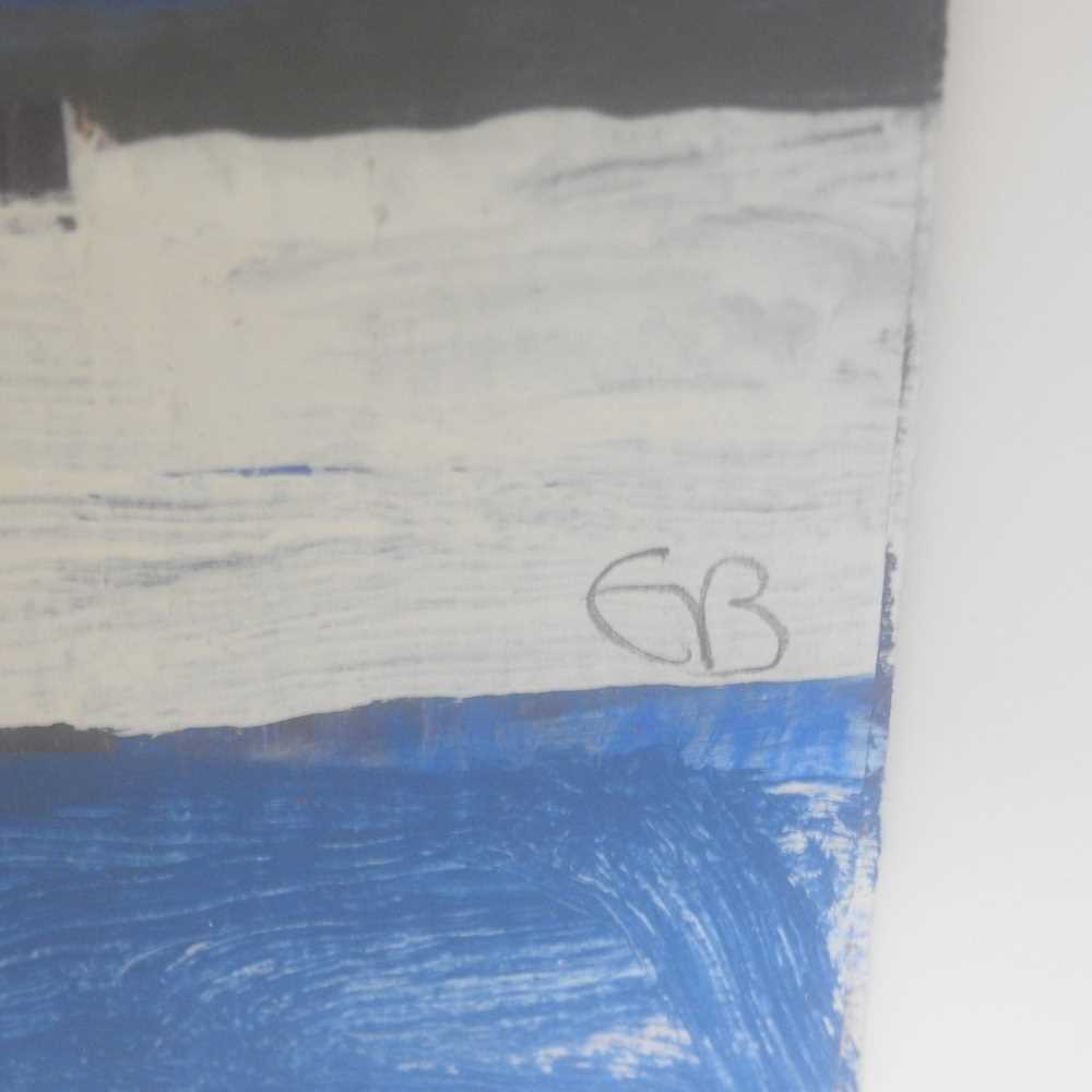 Frank Beanland, 1936-2019, White Key, signed with initials in pencil, acrylic on paper, 58 x 36cm, - Image 7 of 9